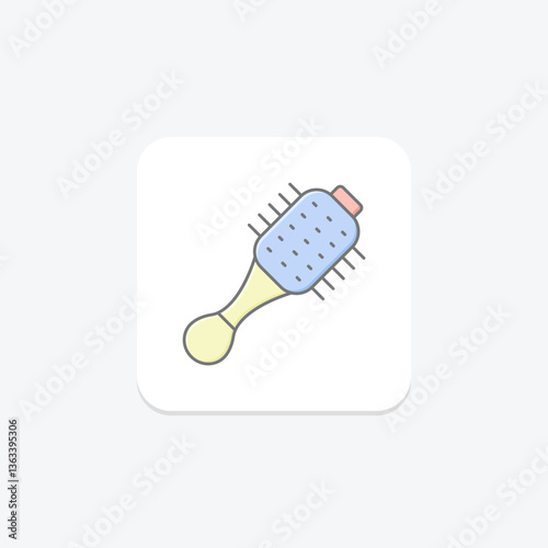 Hot & Cold Beauty Therapy Wand, vector, pixel perfect, illustrator file