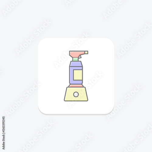 Scalp Exfoliation Brush, vector, pixel perfect, illustrator file