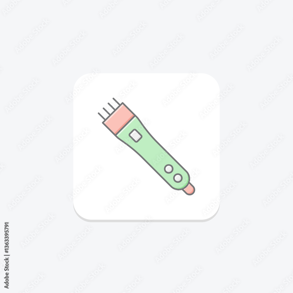 Face Hydration Meter, vector, pixel perfect, illustrator file