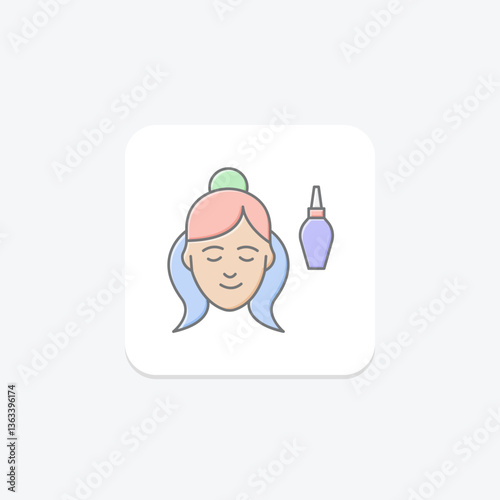 Face Cooling Roller, vector, pixel perfect, illustrator file