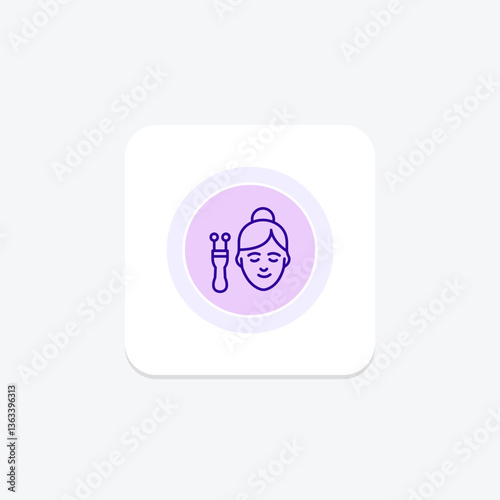 Microcurrent Facial Device, vector, pixel perfect, illustrator file