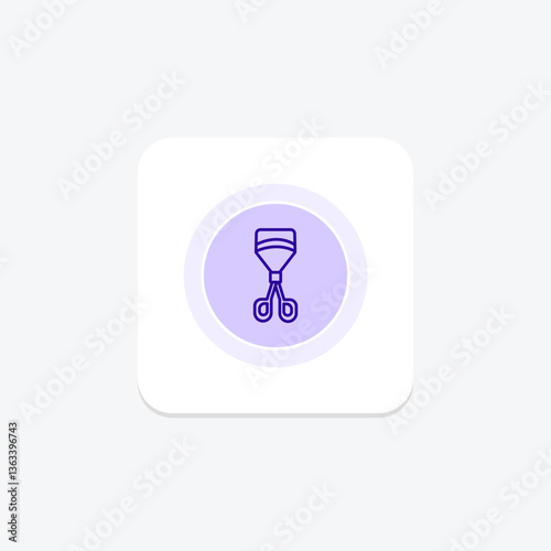 Hair Straightening Brush, vector, pixel perfect, illustrator file