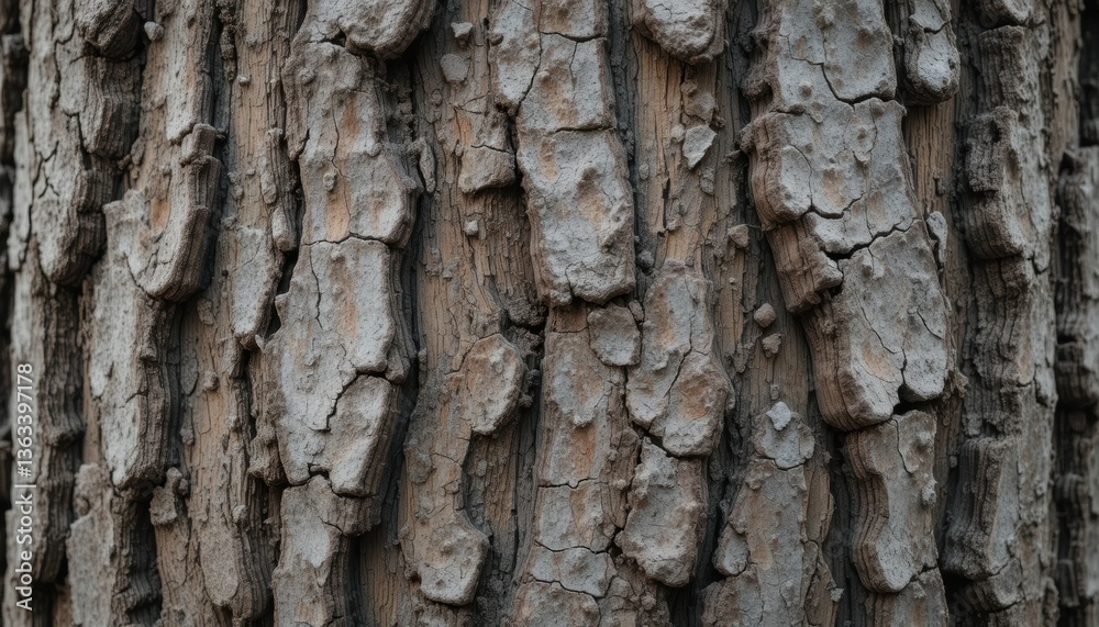 .a close-up of the gray bark of a tree with deep cracks and raised protrusions. The structure and texture create a unique pattern, background .a close-up of the gray bark of a tree with deep cracks and raised protrusions. The structure and texture create a unique pattern, background