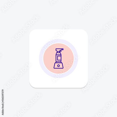 Scalp Exfoliation Brush, vector, pixel perfect, illustrator file