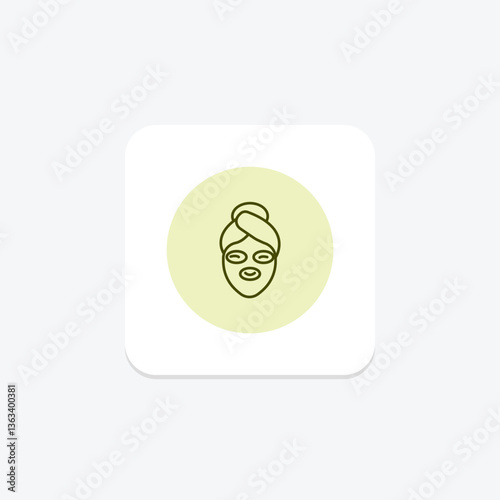 Facial Muscle Toning Belt, vector, pixel perfect, illustrator file