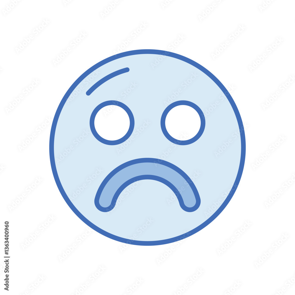 Sad Vector icon Sad Vector icon