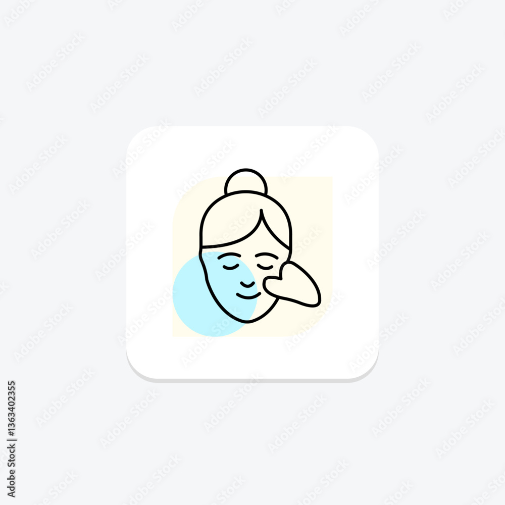 Gua Sha Tool, vector, pixel perfect, illustrator file Gua Sha Tool, vector, pixel perfect, illustrator file