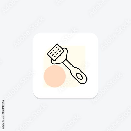 Derma Roller, vector, pixel perfect, illustrator file