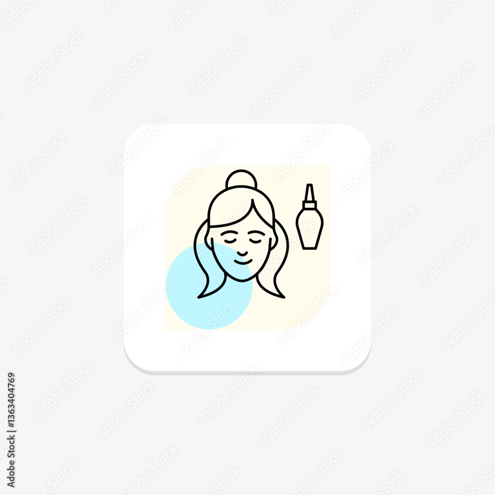 Face Cooling Roller, vector, pixel perfect, illustrator file Face Cooling Roller, vector, pixel perfect, illustrator file