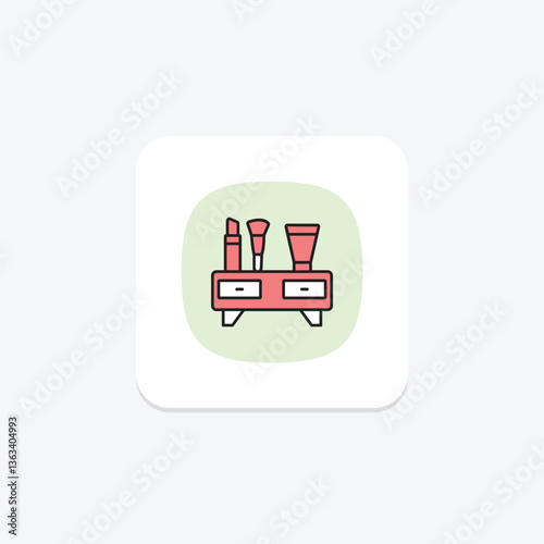 Ultrasonic Facial Massager, vector, pixel perfect, illustrator file