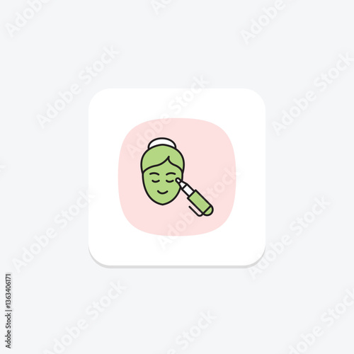 Face Lifting Tape, vector, pixel perfect, illustrator file