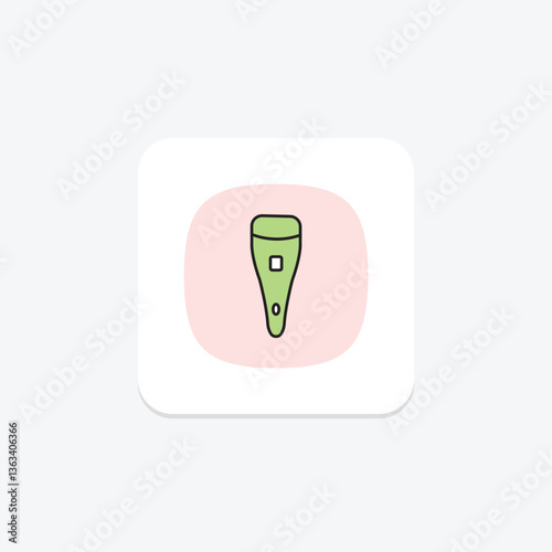 Ultrasonic Lip Care Device, vector, pixel perfect, illustrator file