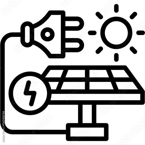 Solar Panel icon