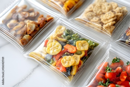 Eco-Friendly Reusable Zip-lock Bags for Snacks