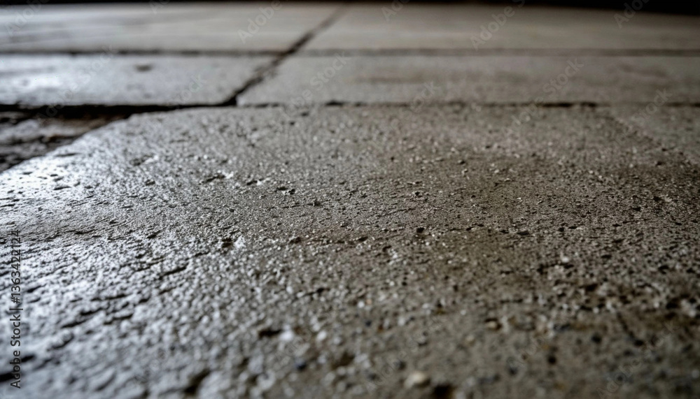 Close up unset wet cement Close up unset wet cement