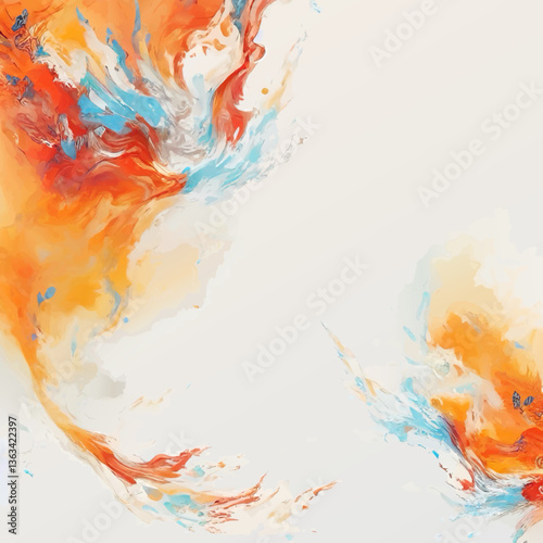abstract liquid oil paint background pattern
