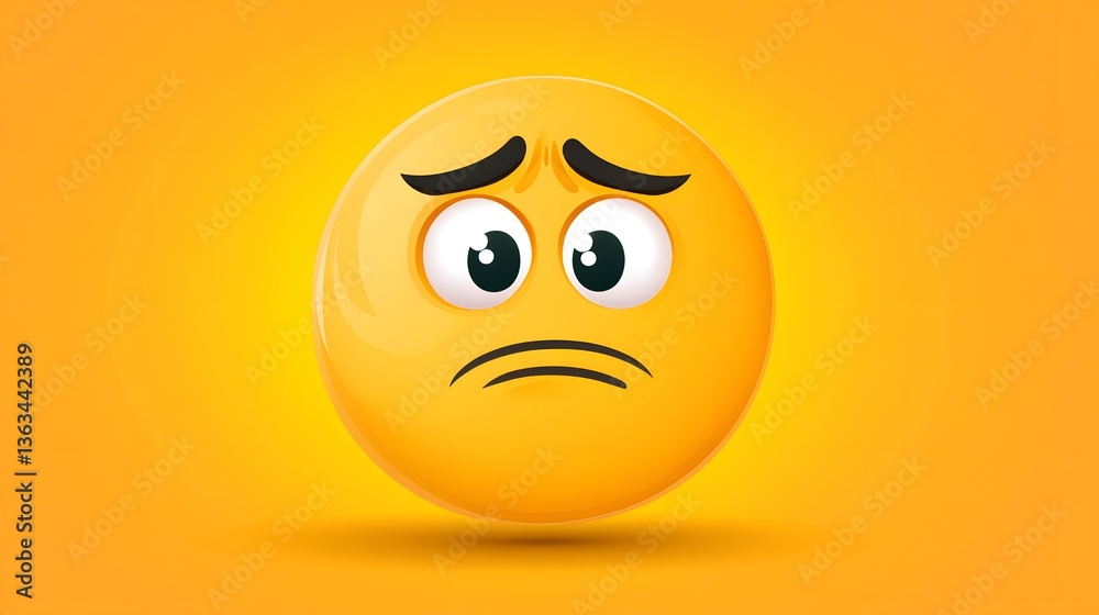 Detailed Queasy Face Emoji Cartoon Vector Illustration for Graphic Design Detailed Queasy Face Emoji Cartoon Vector Illustration for Graphic Design