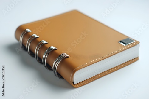 Elegant Spiral-Bound Planner for Daily Organization