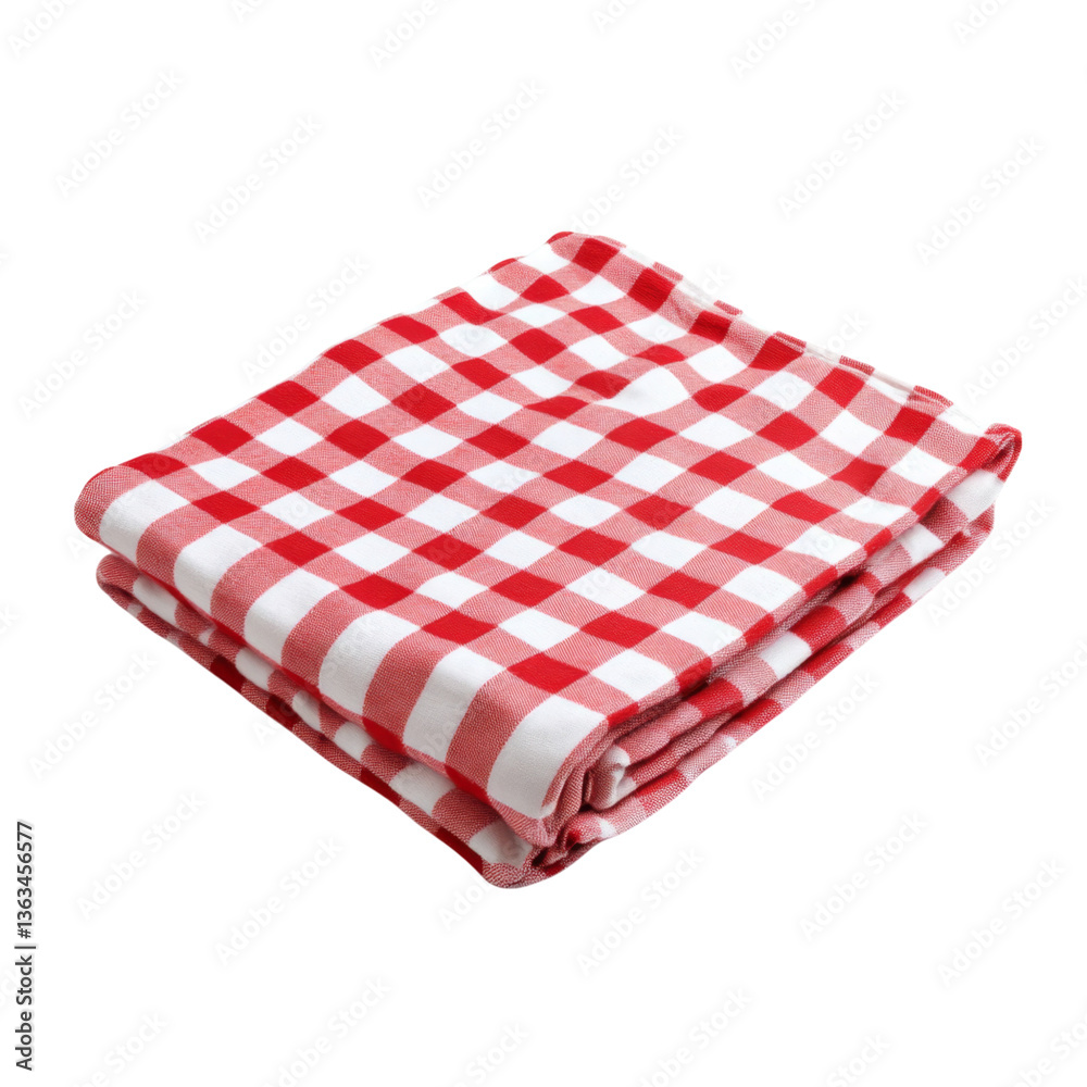 Red and White Checkered Picnic Tablecloth Red and White Checkered Picnic Tablecloth