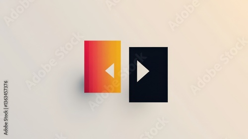 Free Download Timeline of company logo evolution showcasing early concepts to modern branding with professional design elements on a neutral background - GFXLoad