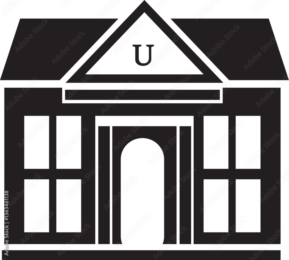 private campuses and universities buiding icon
private campuses and universities buiding icon