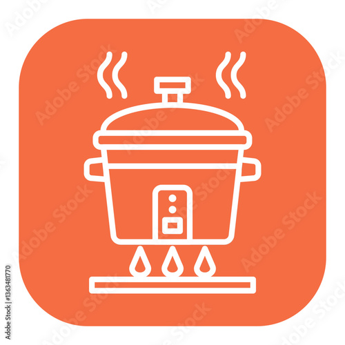 Steam Cooker Icon