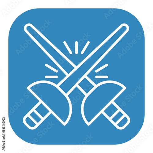 Fencing Match Icon
