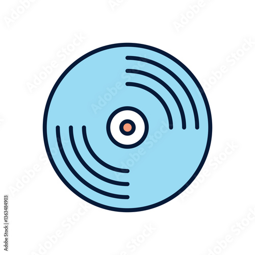 Cd Vector icon