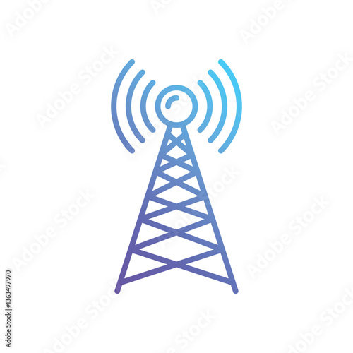 Antenna Vector icon