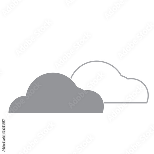 
bright clouds and cloudy clouds
