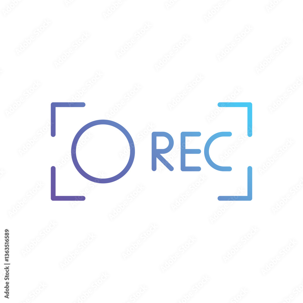 Record Vector icon Record Vector icon
