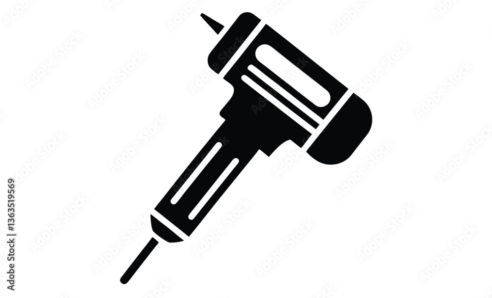 Screwdriver vector tool icon silhouette, screwdriver icon Screwdriver vector tool icon silhouette, screwdriver icon