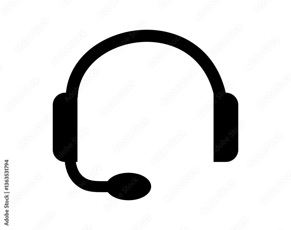 Headphones icons set. Customer service. Customer support. Design element suitable for website, print design or app. Vector illustration. Vector Graphic. Headphones icons set. Customer service. Customer support. Design element suitable for website, print design or app. Vector illustration. Vector Graphic.