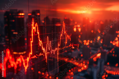 global financial trends, indicating reduced economic recession and increasing geopolitical risk