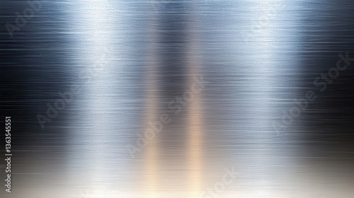 brushed stainless steel polished aluminium magnesium nickel alloy metal surface texture background banner.