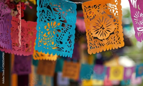 Vibrant Papel Picado: Mexican Festive Decorations