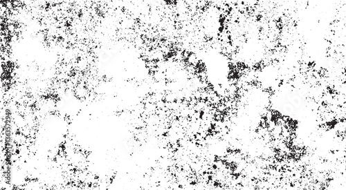 Rough black and white texture vector. Distressed overlay texture. Grunge background. Abstract textured effect. Vector Illustration. Black isolated on white background. EPS10