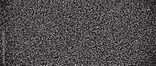 Abstract vector noise. Small particles of debris and dust. Distressed uneven background. Grunge with fine grains isolated on white background. Vector illustration. EPS10.