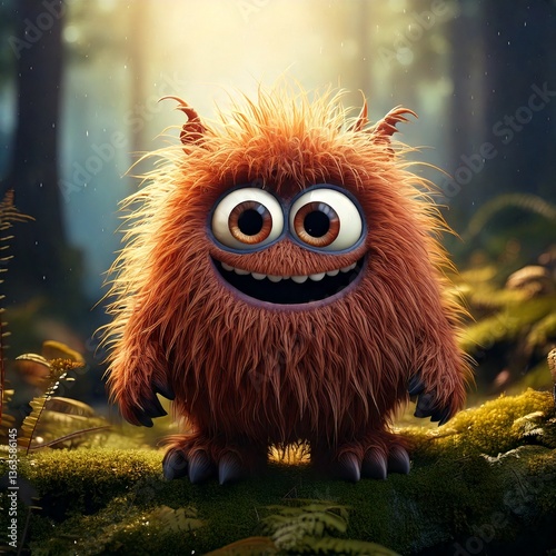 funny cartoon Monster