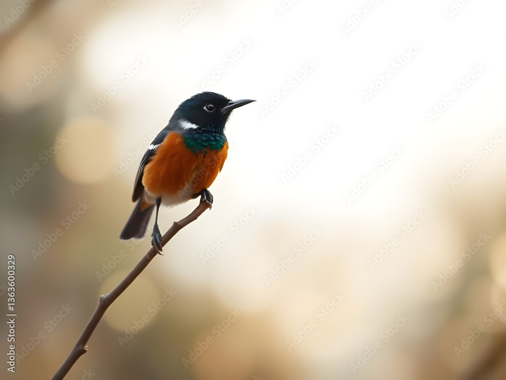 Stunning Small Colorful Bird Perched on a Branch – High-Quality Wildlife and Nature Photography Stunning Small Colorful Bird Perched on a Branch – High-Quality Wildlife and Nature Photography