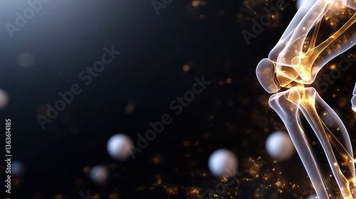 Knee joint anatomy health