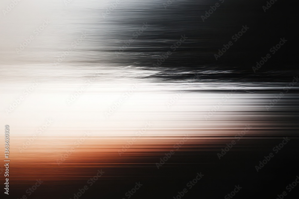 Abstract blurred motion effect with dark and light horizontal bands of color gradient art image Abstract blurred motion effect with dark and light horizontal bands of color gradient art image