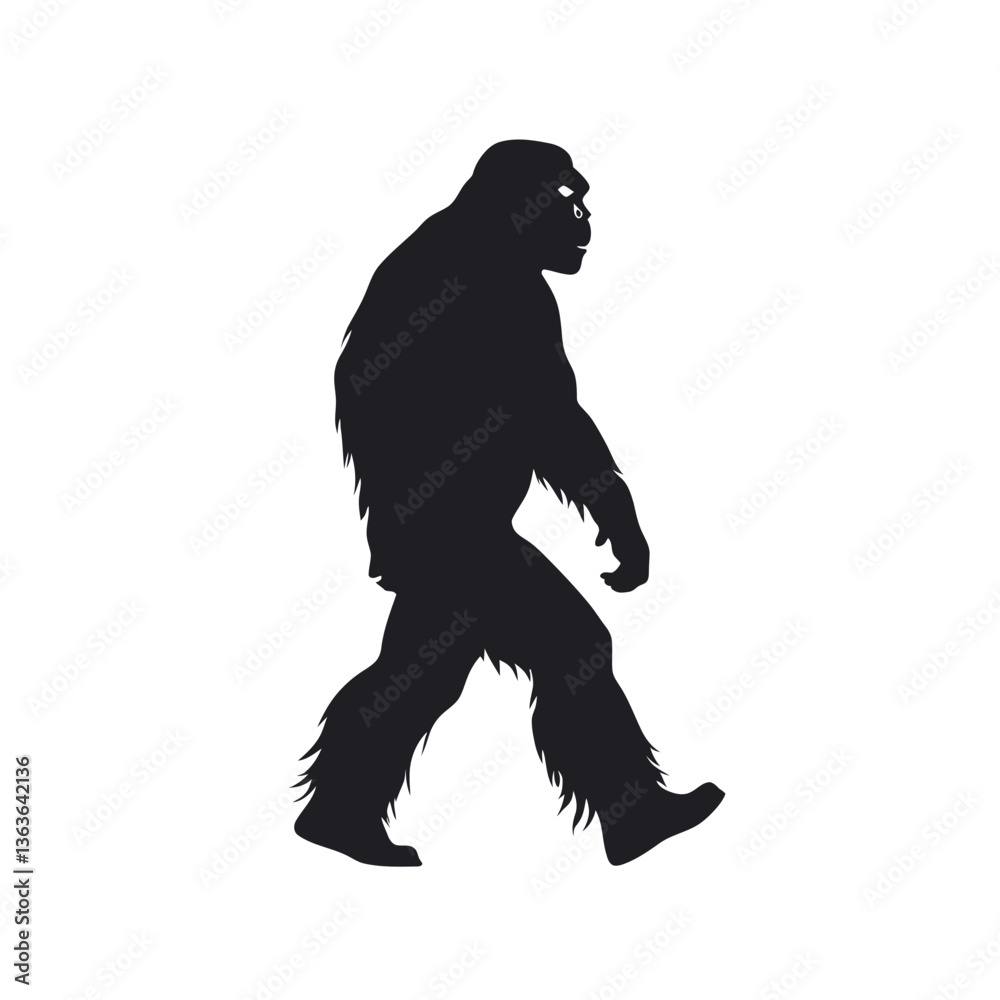 silhouettes of gorilla silhouettes of gorilla