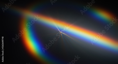 chromatic aberration light effect