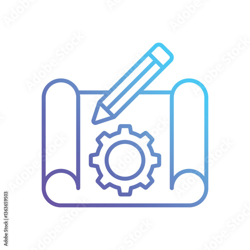 Prototype Vector icon