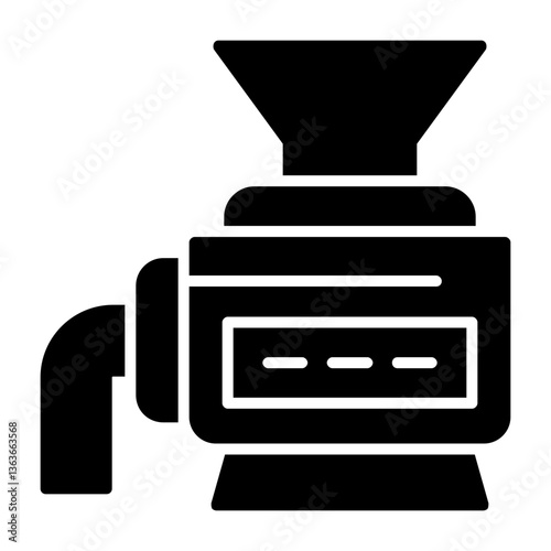 Crusher Solid Style Icon 