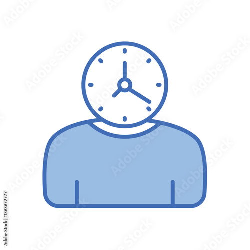 Working Hours Vector icon
