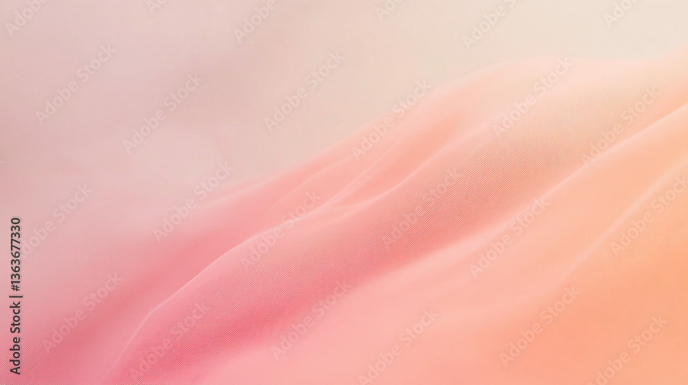 gradient blending blush pink to peach with a delicate grain texture