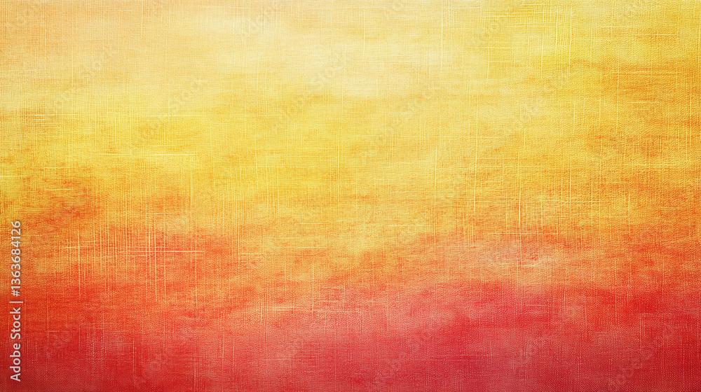 warm gradient shifting from golden yellow to coral orange with delicate grain texture