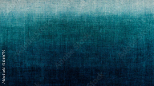 cool gradient merging teal to deep navy with fine grain overlay